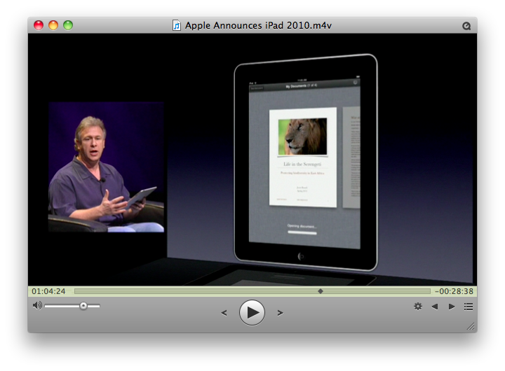 MyDocuments in iPad