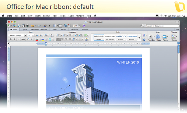 Microsoft Office 2011 for Mac New Features